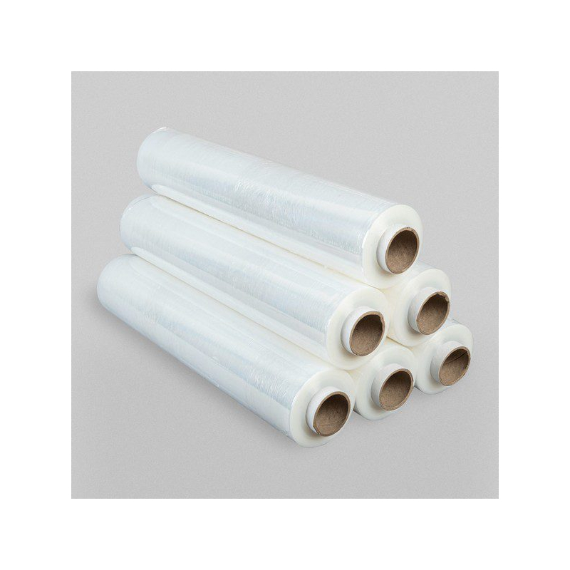 Zestaw: dyspenser + 6 folii stretch transparentnych 1.5 kg