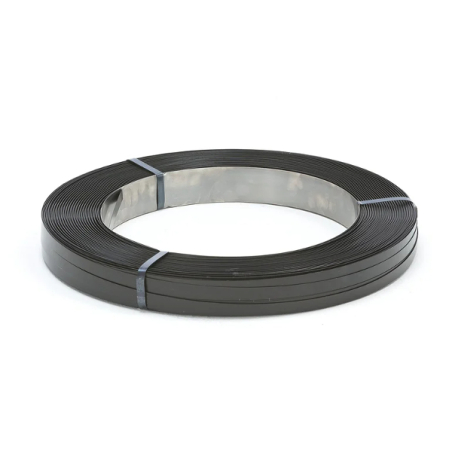 Stalowa taśma do bandowania - 19mm x 0.6mm czarna 23kg