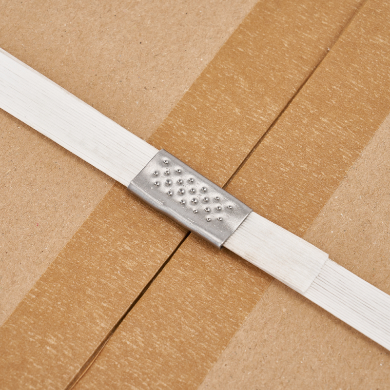 Metallclip für 13 mm Spanngurt – Verwendung