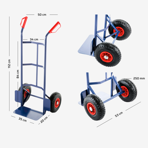 Wózek transportowy typu "młynarka" do 200 kg