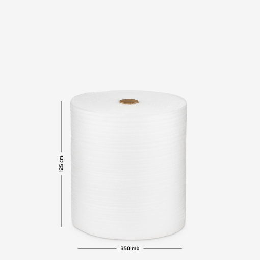 Pianka polietylenowa PE 1,5mm x 1,25m 350mb w rolce