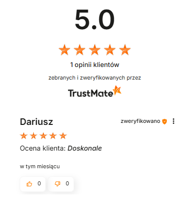 Zdjęcie z opiniami klientów Pakujto po zakupie toreb papierowych białych